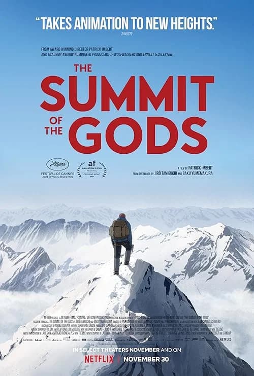 The Summit of the Gods film posteri