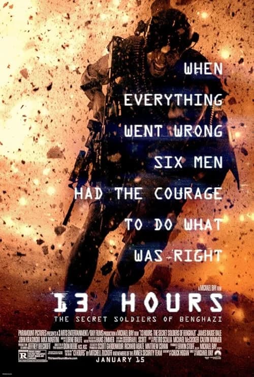 13 Hours: The Secret Soldiers of Benghazi film posteri