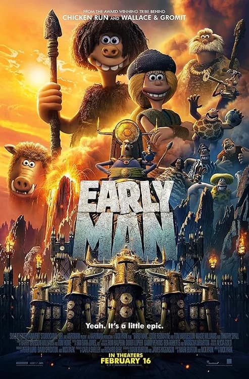 Early Man film posteri