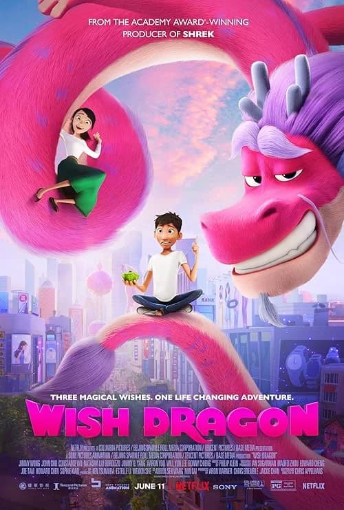 Wish Dragon film posteri